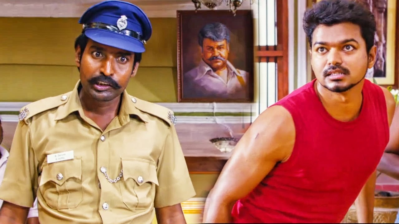 Soori को खाकी वर्दी में देख #Vijay ने उसके कपड़े फाड़ दिये | Policew