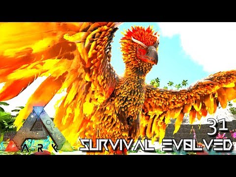 ARK: SURVIVAL EVOLVED: PHOENIX & ALPHA GIGA TAMING E31 !!! ( ARK EXTINCTION CORE MODDED )