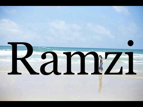 How To Pronounce Ramzi🌈🌈🌈🌈🌈🌈Pronunciation Of Ramzi