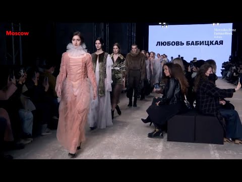 Lyubov Babitskaya Fall/Winter 2021 Runway Show | Mercedes-Benz Fashion Week Russia | VRAI Magazine