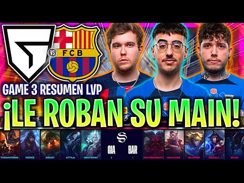 LE ROBAN SU MAIN A TH3ANTONIO! *SE LA PELA* | GIA vs BAR GAME 3 Resumen PLAYOFFS SUPERLIGA 2023 LVP