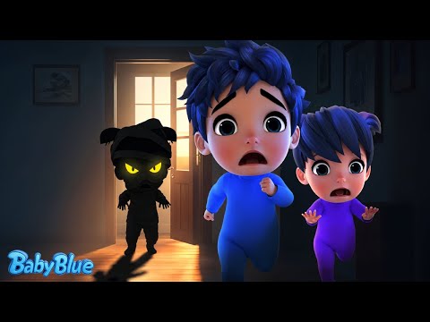 Zombie Is Coming | Monster Family Song | Kids Songs & Nursery Rhymes | Baby Blue | Minibus
