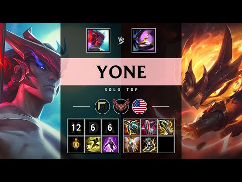 Yone Top vs Kennen - NA Grandmaster Patch 25.21