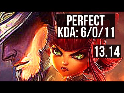 TWISTED FATE vs ANNIE (MID) | 6/0/11, Rank 3 TF, Dominating | NA Master | 13.14