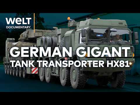 Video Thumbnail: GERMAN GIGANT: Bundeswehr Most Powerful Tank Transporter HX81 - V8 Engine with 680 HP | Documentary