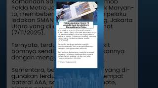 Bom Mematikan di SMAN 72 Jakarta Dibuat Manual oleh Pelaku dengan Potasium Klorida, Remote, dan Paku