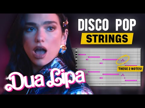How To Make DISCO Strings Like DUA LIPA (Studio Class Highlights)