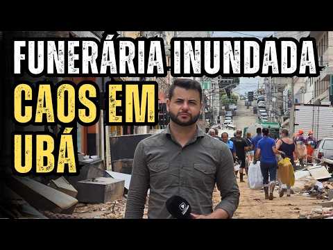 CAIXÕES BOIANDO NA RUA: CENÁRIO DE TERROR NA ENCHENTE EM UBÁ