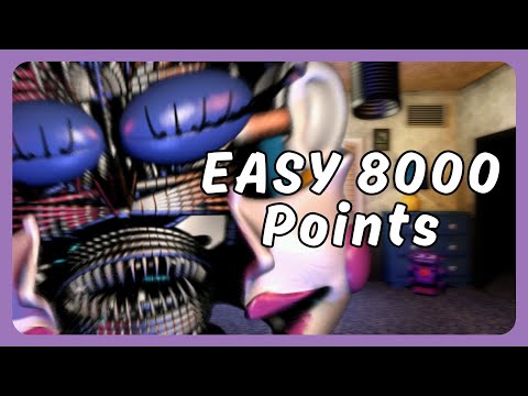 Ultimate Custom Night | Easiest 8000 Points Route