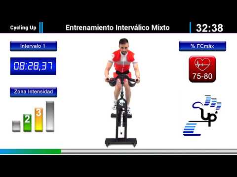 Clase Virtual Nº5 Cycling Up - Interválico Mixto Ciclo Indoor by David Aguado