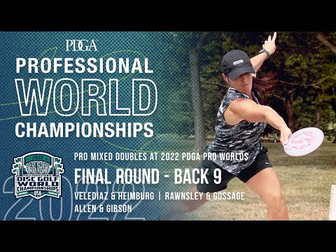 Pro Mixed Doubles at 2022 PDGA Pro Worlds | RD2, B9 LEAD | PDGA