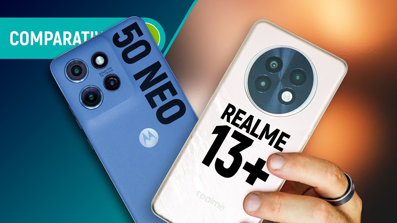 EDGE 50 NEO vs REALME 13 PLUS: o que VALE MAIS em um CELULAR INTERMEDIÁRIO? | Comparativo