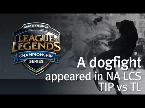 A dogfight appeared in NA LCS / TIP vs TL