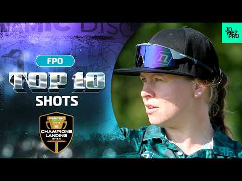 Top 10 FPO Shots from the 2026 Champions Landing Open | Jomez Disc Golf