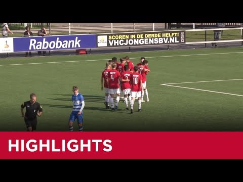 Goals AZ - PEC Zwolle (6-3) | Onder 17