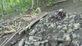 preview picture of video 'Hill Rock Climbing Traxxas Summit RC Car Truck Crawler'