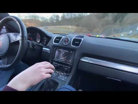 Nordschleife Touristenfahrten Season Start 06.03.2021, Porsche Cayman S 981 Onboard, Yellow flag