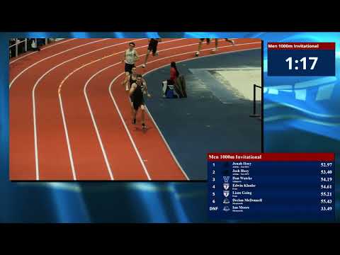 JOSH HOEY 1000m AMERICAN RECORD - 0.5 OFF WORLD RECORD - Quaker Invitational 2025