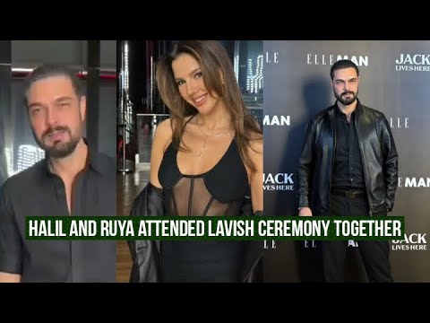 Halil Ibrahim Ceyhan and Ruya Coric Attended Lavish Ceremony Together