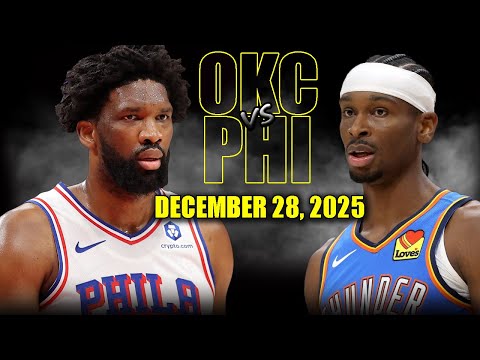 Oklahoma City Thunder vs Philadelphia 76ers Full Game Highlights – December 28, 2025 | NBA Season