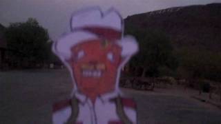 Fistigan Does his best Steve Wynn style Calico Ghost Town Tour