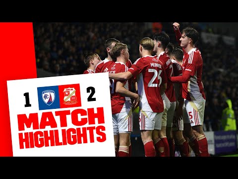 Extended Highlights: Chesterfield 1-2 Swindon Town