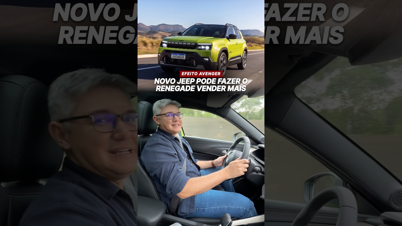 EFEITO AVENGER • Novo carro da Jeep pode fazer o Renegade vender mais
