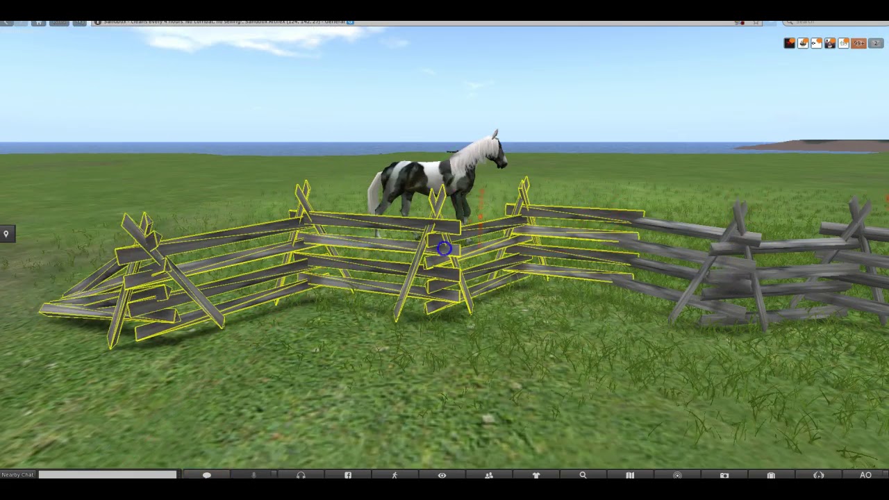 DOLLARBIE Cris Cross Rustic mesh fence