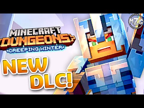 New DLC! The Creeping Winter! - Minecraft Dungeons Gameplay Walkthrough Part 18 - Frosted Fjord!