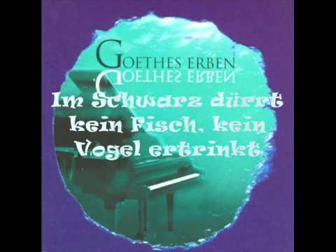 Rebell - Goethes Erben (mit songtext)