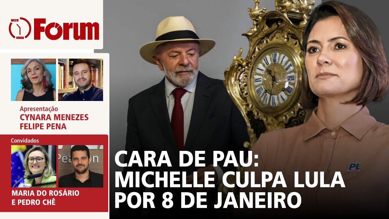Michelle acusa Lula por tentativa de golpe | Lula errou em falar "amante da democracia"? | 09.01.25