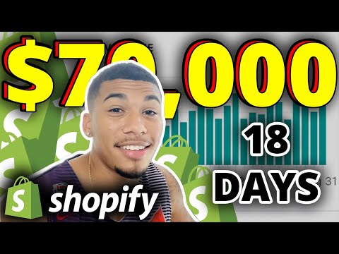 $0 - $70k in 18 days Dropshipping CHALLENGE | Shopify 2020
