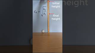 Coefficient of Restitution Science Project
