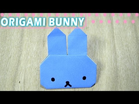 EASY ORIGAMI for kids [BUNNY]