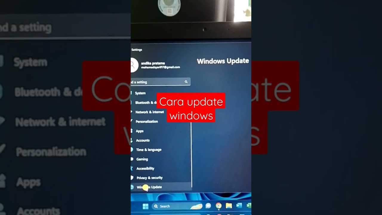 CARA UPDATE WINDOWS KE YANG TERBARU