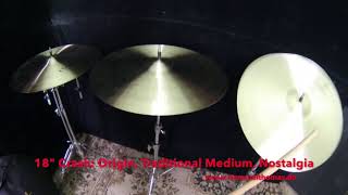 Video thumbnail for Istanbul Mehmet 18" Crash:  Origin, Traditional Medium, Nostalgia by trommelthomas