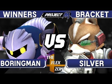 Project M - Boringman (MK) vs Silver (Fox) - TFZ3 Winners Bracket