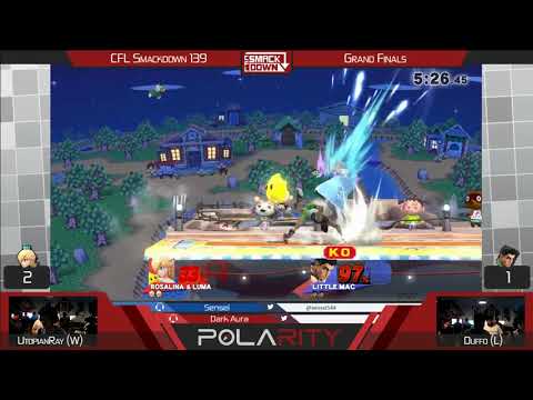 CFL Smackdown 139 WiiU - UtopianRay (Rosalina) vs Duffo (Little Mac) - Grand Finals pt 2