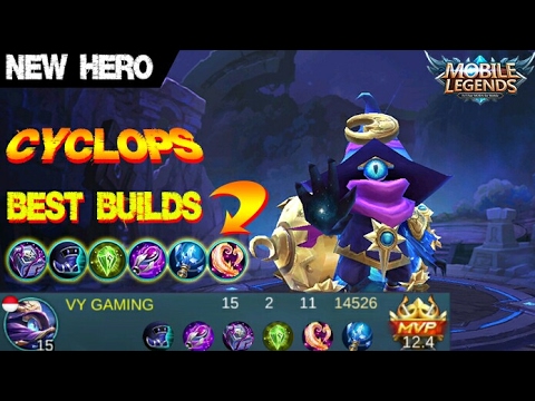 Mobile Legends - [REPLAY] New Hero CYCLOPS Best Builds MVP Gameplay [Update 1.1.68]