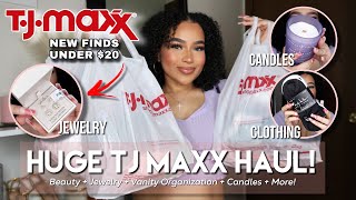 HUGE TJ MAXX HAUL 2024 | NEW FINDS UNDER $20 | Beauty + Jewelry + Vanity Organization + More!