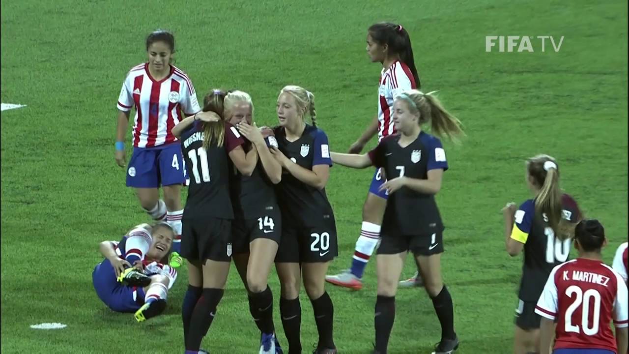 Resumo de Estados Unidos [Feminino S17] vs Paraguai [Feminino S17]