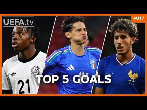The TOP 5 Goals From The 2025 Under-17 EURO!
