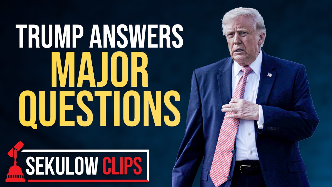 Trump Answers Major Questions