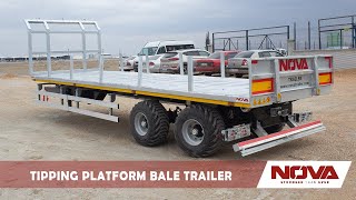 traktori haagise Nova TIPPING AGRICULTURE BALE TRAILER 2023 müük pilt 4 uus traktori haagis Nova TIPPING AGRICULTURE BALE TRAILER 2023 pilt 4
