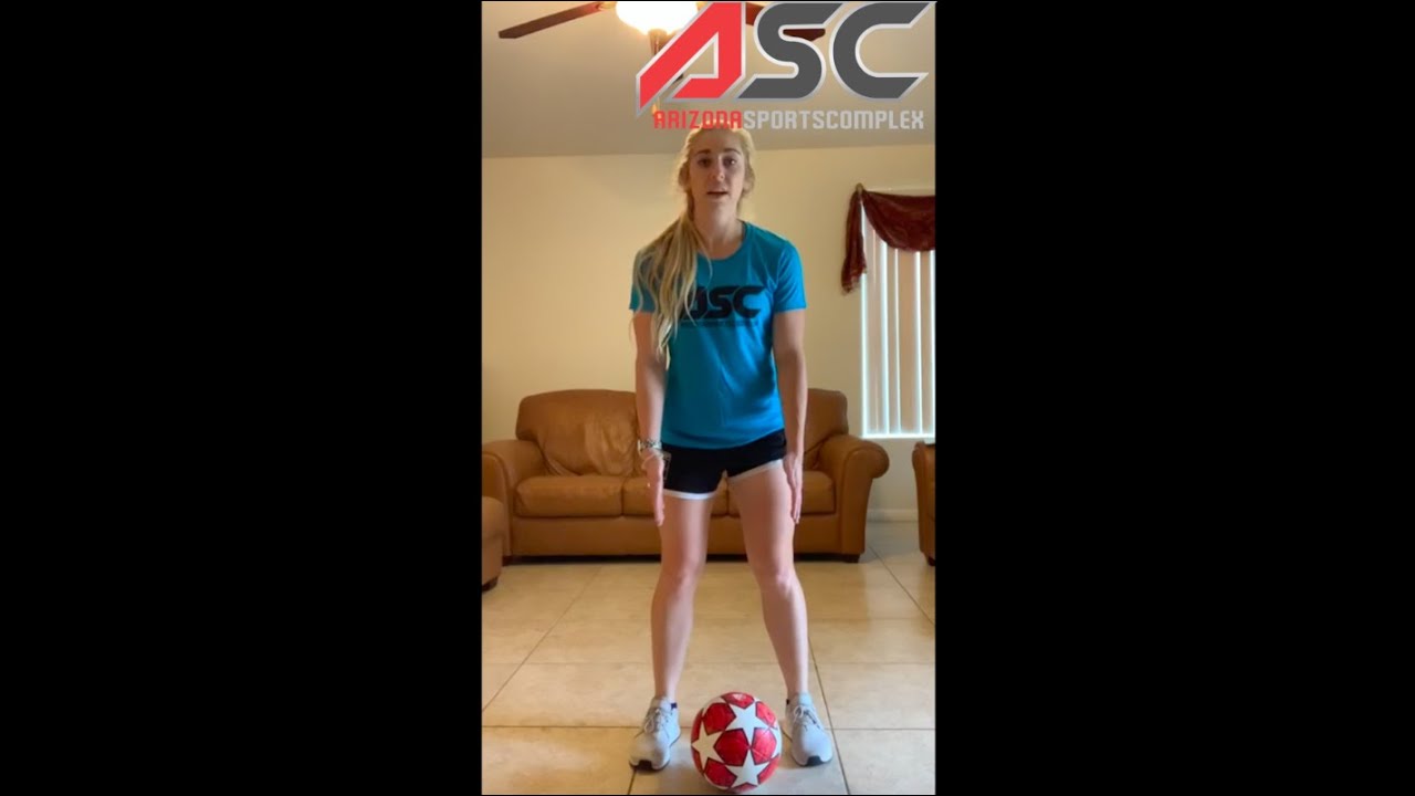 Soccer skills at home - Toe taps, Foundations, Sole rolls