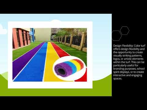 Multi Purpose Coloured Playground Turf