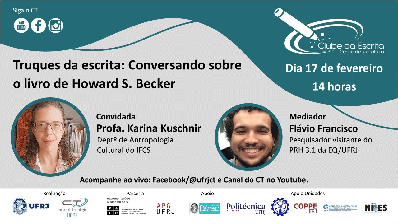 Truques da Escrita: Conversando sobre o livro de Howard S. Becker