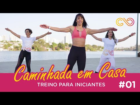 🎁🎁 CHEGOU! 🎁🎁 - Caminhada em casa - iniciantes #01! - Carol Borba