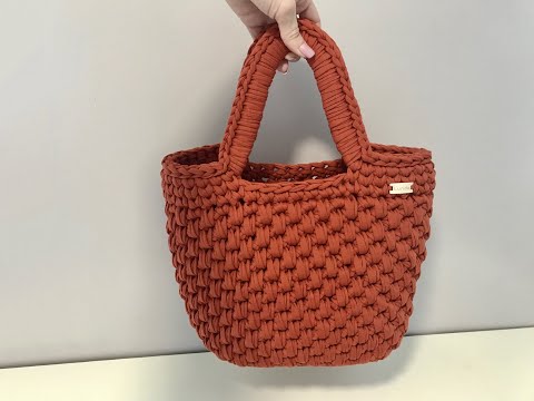 Crochet Bag, Tote, Purse, Shopping Bag 7 - Beginner Friendly