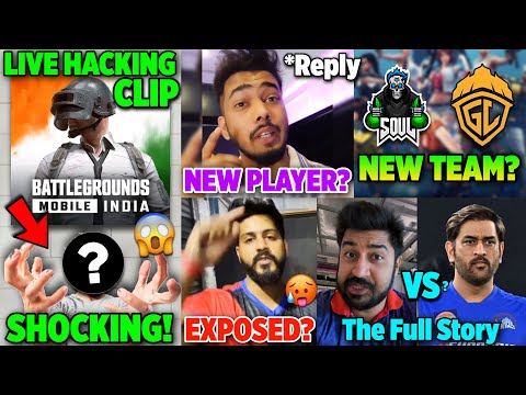 OMG! H@CKER Live EXPOSED & Ban🥵 SCOUT on NEW Player😯 GodLike & SouL New Team LEAKS😳 Big Announcement